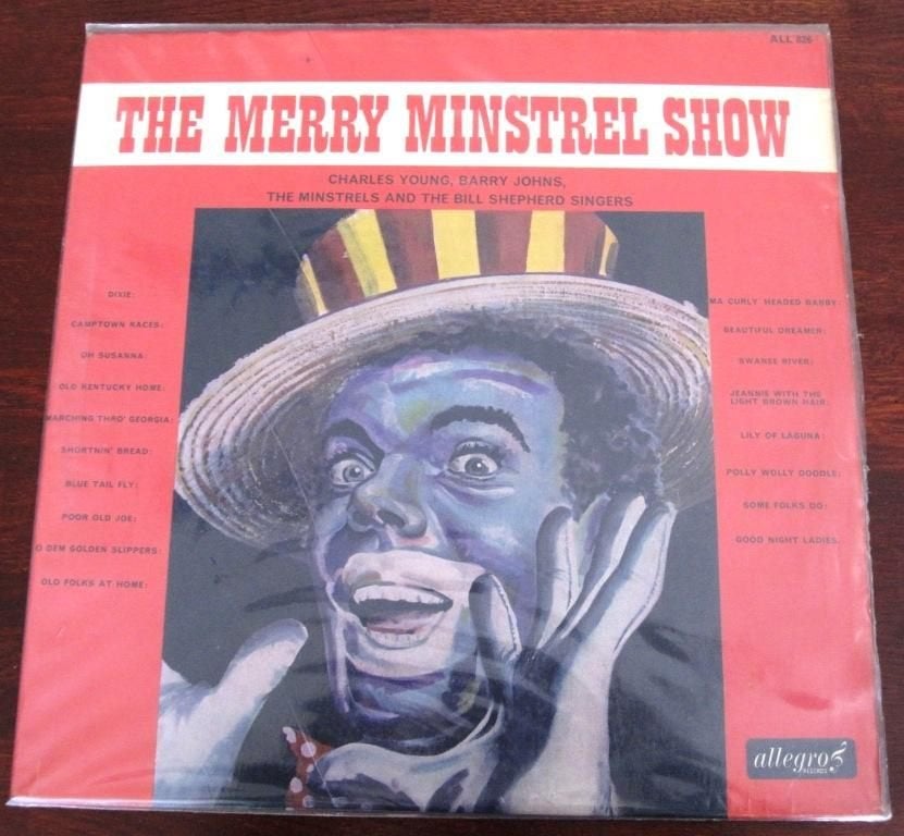 The merry minstrel show, Gebruikt, Inclusief binnenhoes, Ophalen of Verzenden, 12 inch