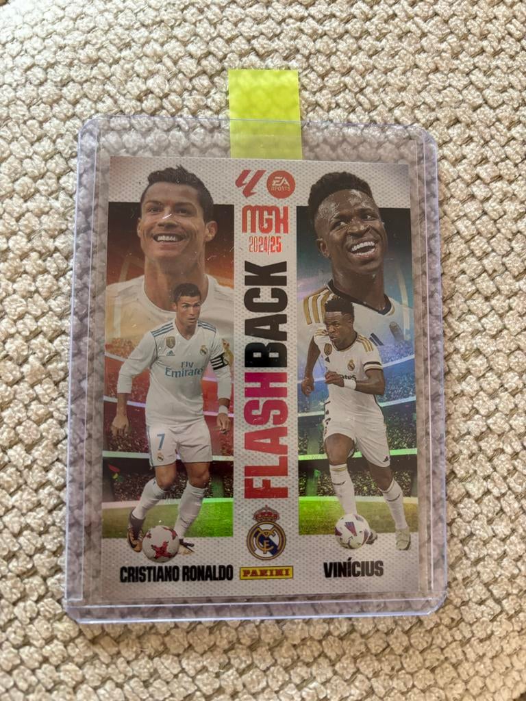 Cristiano Ronaldo & Vinicius Jr. Flashback Spelerskaart, Verzamelen, Ophalen of Verzenden, Zo goed als nieuw, Buitenlandse clubs