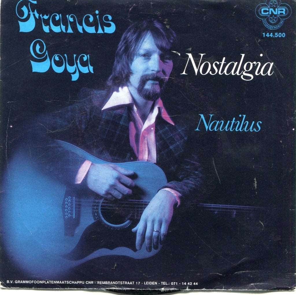 FRANCIS GOYA  -  Nostalgia, Gebruikt, 7 inch, Pop, Fotohoes