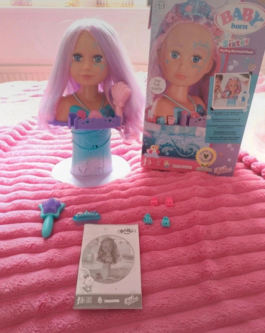 baby Born zeemeermin pop, Ophalen of Verzenden, Zo goed als nieuw