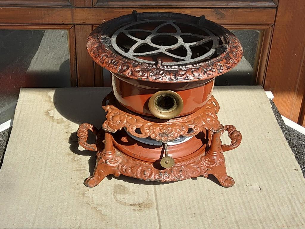 Mooie oude petroleum stel., Ophalen