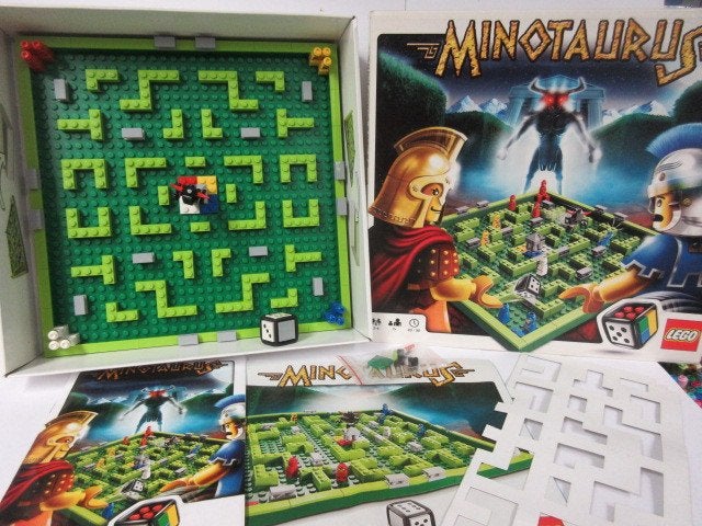 3841 Lego spel Minotaurus, compleet., Ophalen of Verzenden, Zo goed als nieuw, Complete set, Lego