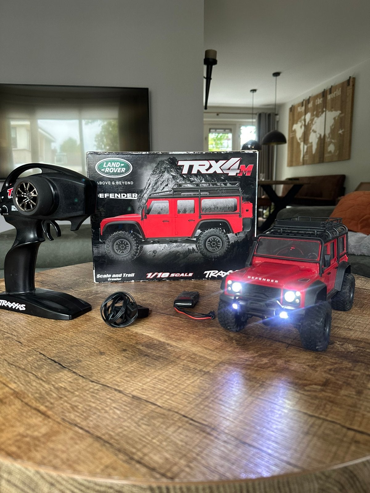 Traxxas Trx4m + accessoires, Ophalen of Verzenden, Zo goed als nieuw, Onderdeel