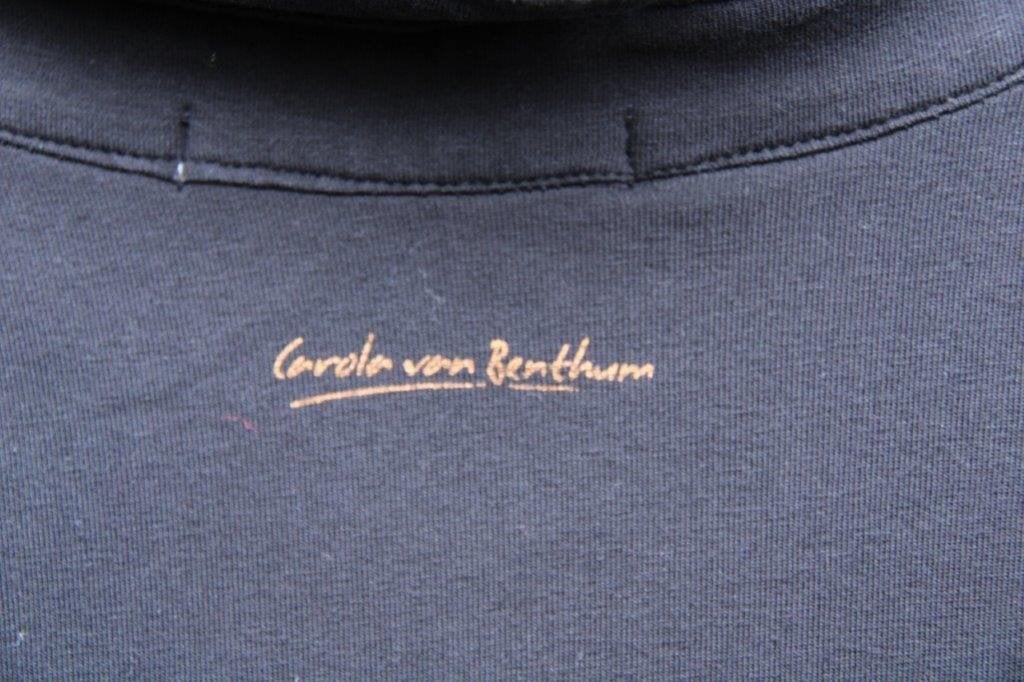 Jurk zwart Carola van Benthum mt S Vaste prijs, Kleding | Dames, Carola van Benthum, Zwart, Ophalen of Verzenden, Zo goed als nieuw