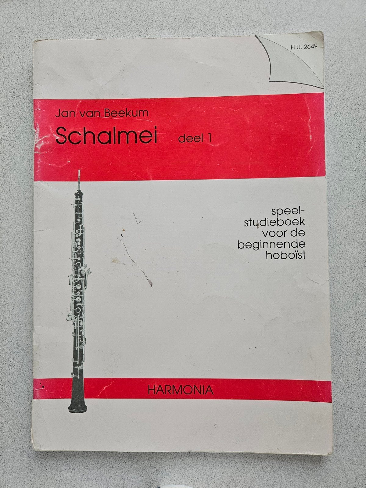 Schalmei deel 1 - Speel- en studieboek Hobo, Muziek en Instrumenten, Bladmuziek, Gebruikt, Overige genres, Les of Cursus, Hobo