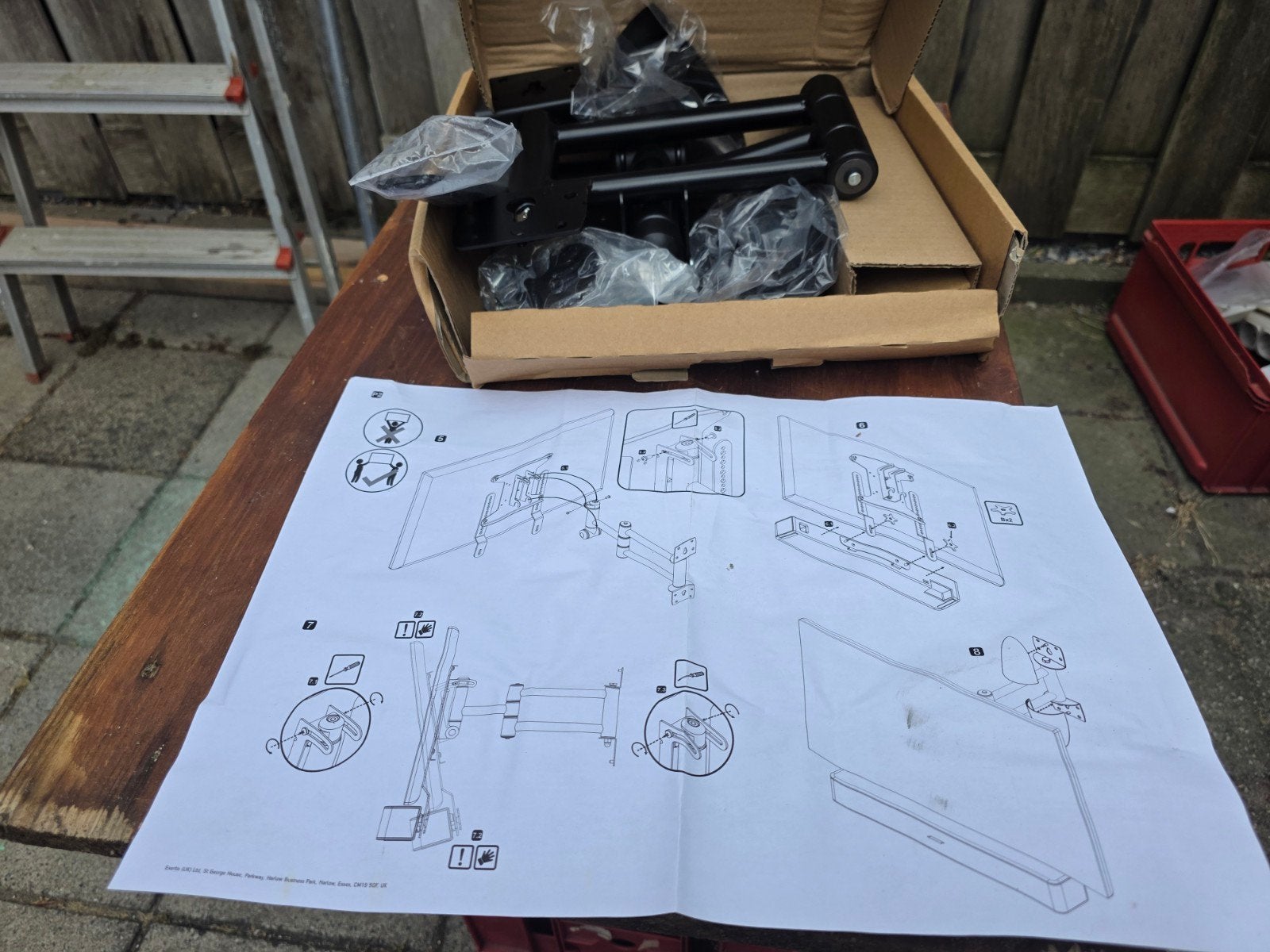 Nieuwe TV Beugel - Universeel en Draaibaar, Ophalen, Minder dan 50 cm, Modern, functioneel, Nieuw