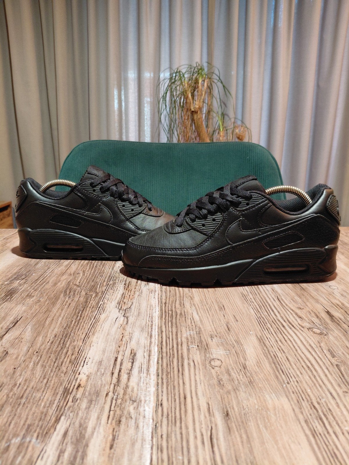 Nike Air Max 90 LX 'Triple Black' Size 39, Zwart, Nike, Ophalen of Verzenden, Sneakers of Gympen