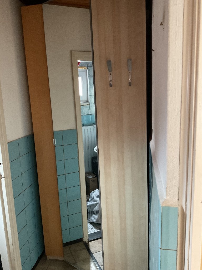 Klerenkast, Huis en Inrichting, Kasten | Kledingkasten, Ophalen, Met deur(en), Gebruikt, 200 cm of meer