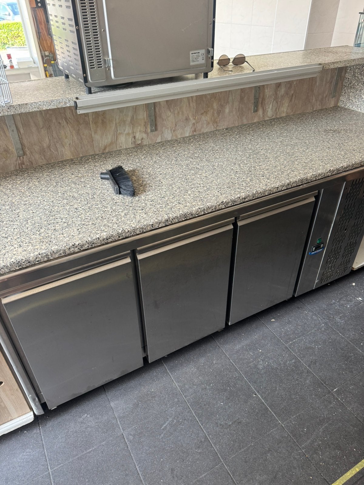 Professionele Tecnodom Koelwerkbank koelkasten rvs koelbank, Ophalen of Verzenden, Zo goed als nieuw, 25 tot 50 cm