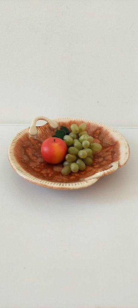 Vintage West-Germany serveerschaal 28 cm - Fat Lava, Eu, Porselein of Keramiek, Schaal, Eu