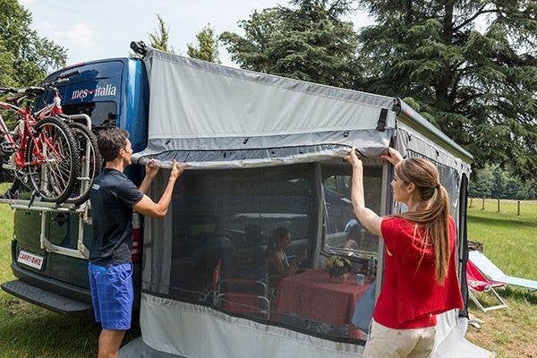 Fiamma Privacy Room F45 350 Medium, Caravans en Kamperen, Camper-accessoires, Ophalen, Zo goed als nieuw