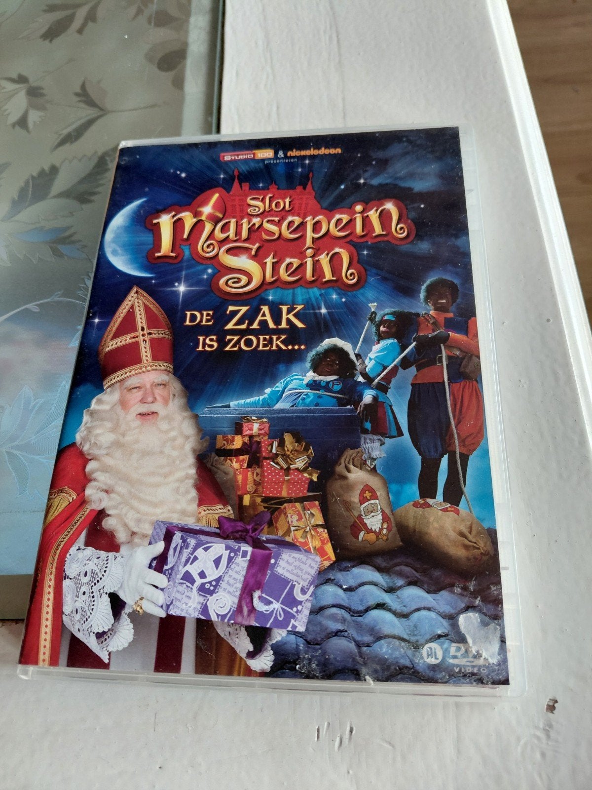 Slot Marsepeinstein dvd De Zak is Zoek + Zing mee cd., Gebruikt, Alle leeftijden, Tv-serie, Inclusief DVD