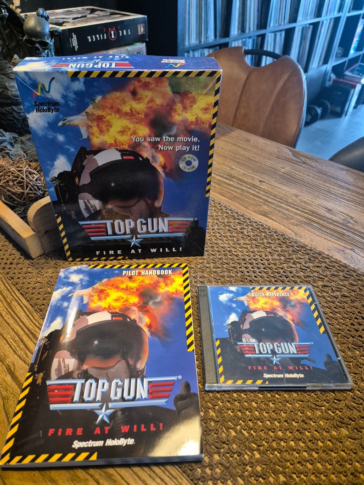 Top Gun: Fire at Will! PC CD-ROM - Klassieke Vliegsimulator, 1 speler, Eén computer, Ophalen of Verzenden, Zo goed als nieuw