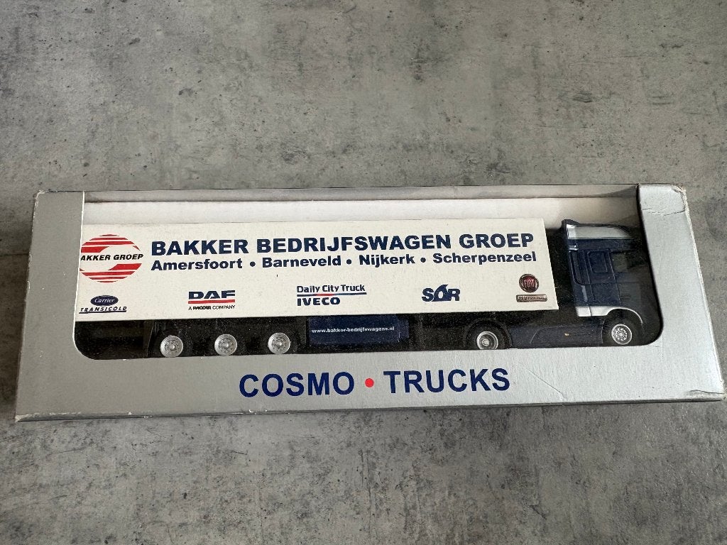 WSI 1:87 DAF Bakker  bedrijfswagens, Ophalen of Verzenden, Zo goed als nieuw, Bus of Vrachtwagen, Overige merken