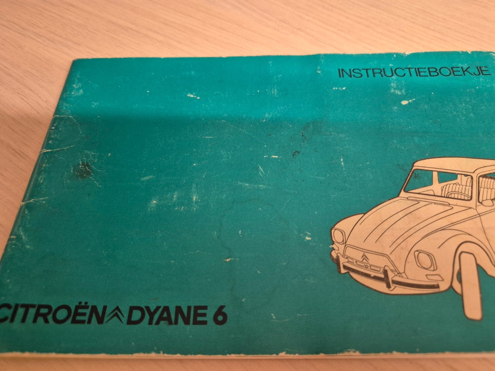 1976 Nederlands Citroën Dyane handleiding instructieboekje, Ophalen of Verzenden