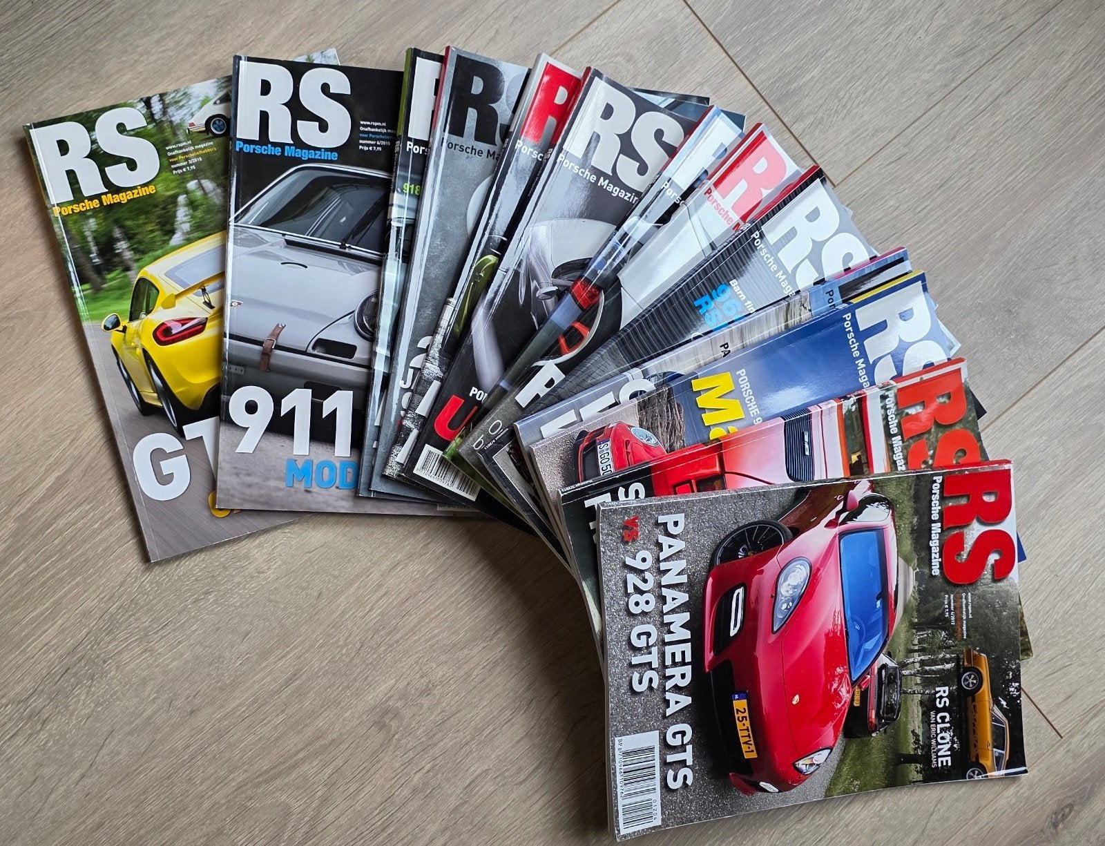 RS Porsche magazine 2009-2015, Boeken, Ophalen of Verzenden, Gelezen, Porsche