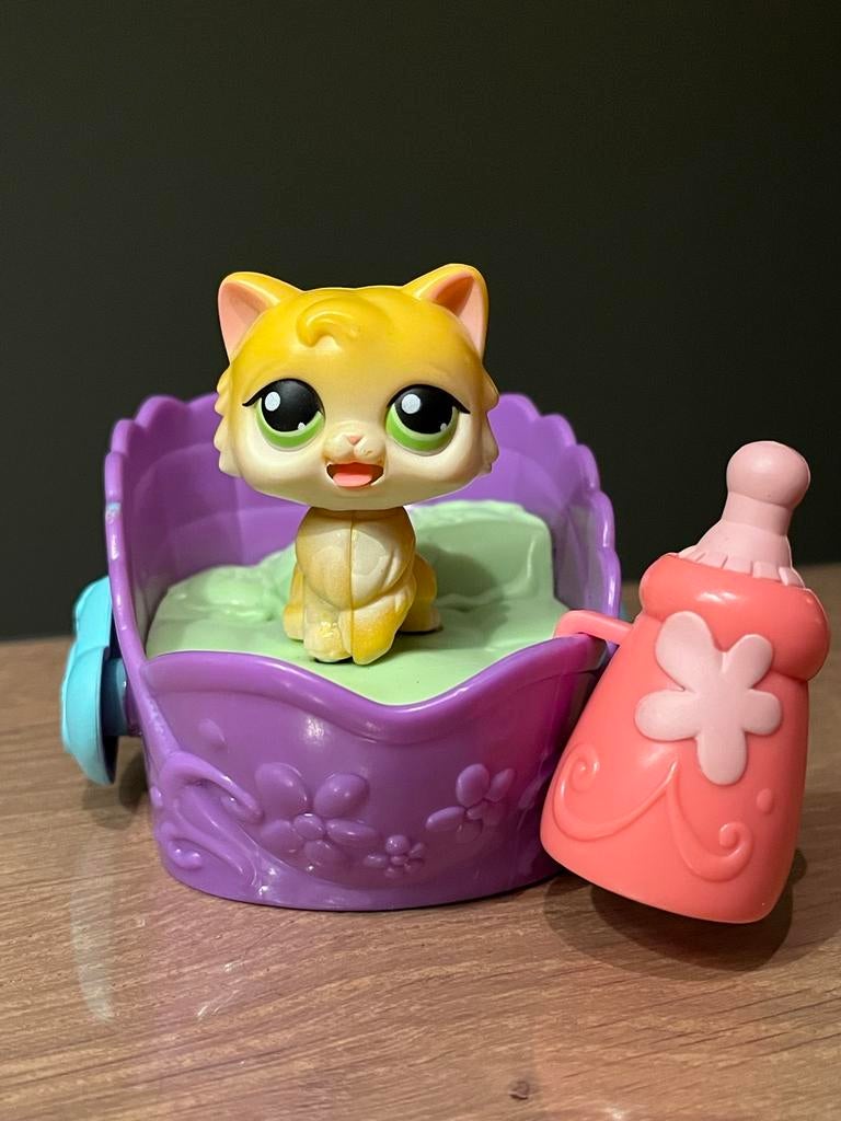 Littlest Pet Shop Magic Motion Yum Yum Kitty, Ophalen of Verzenden, Zo goed als nieuw