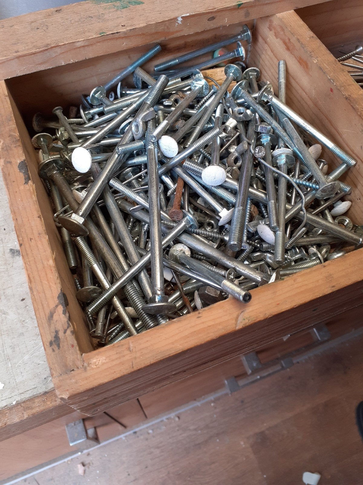 Diverse slotbouten met vleugelmoer, Ophalen of Verzenden, Gebruikt, 50 tot 100 mm, Bouten of Moeren