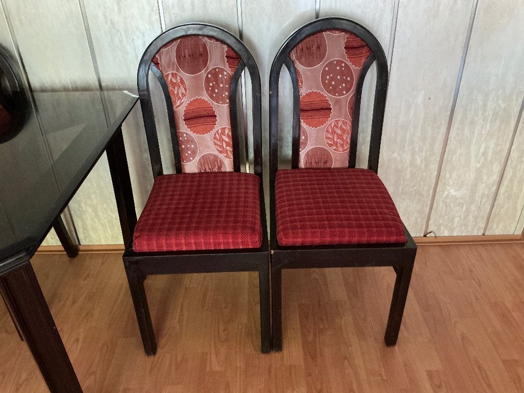 Dining table, Gebruikt, 100 tot 150 cm, Glas, ,