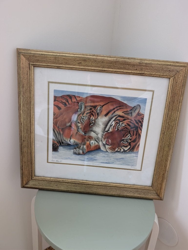Siberian Warmth - Limited Edition Giclée Print van Ian Kent, Ophalen of Verzenden, Origineel werk, Dieren