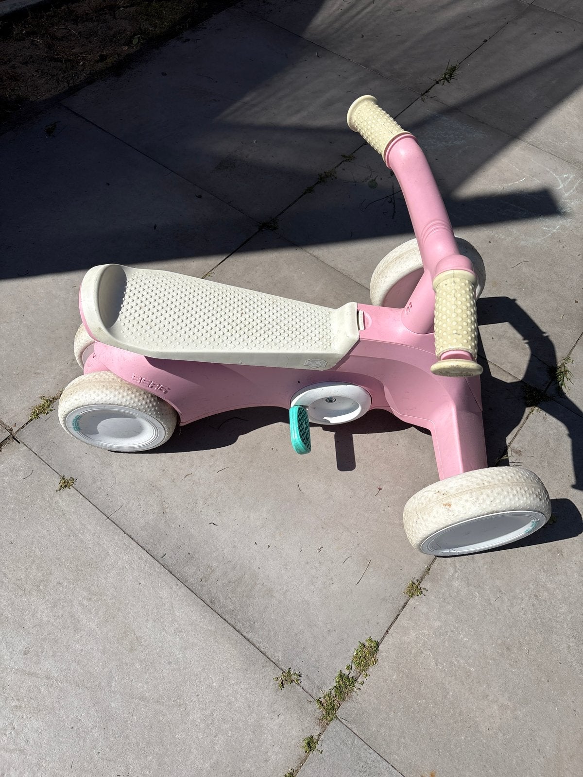 Roze BERG Go² loopfiets/loopauto voor peuters, Ophalen, Gebruikt, Loopfiets