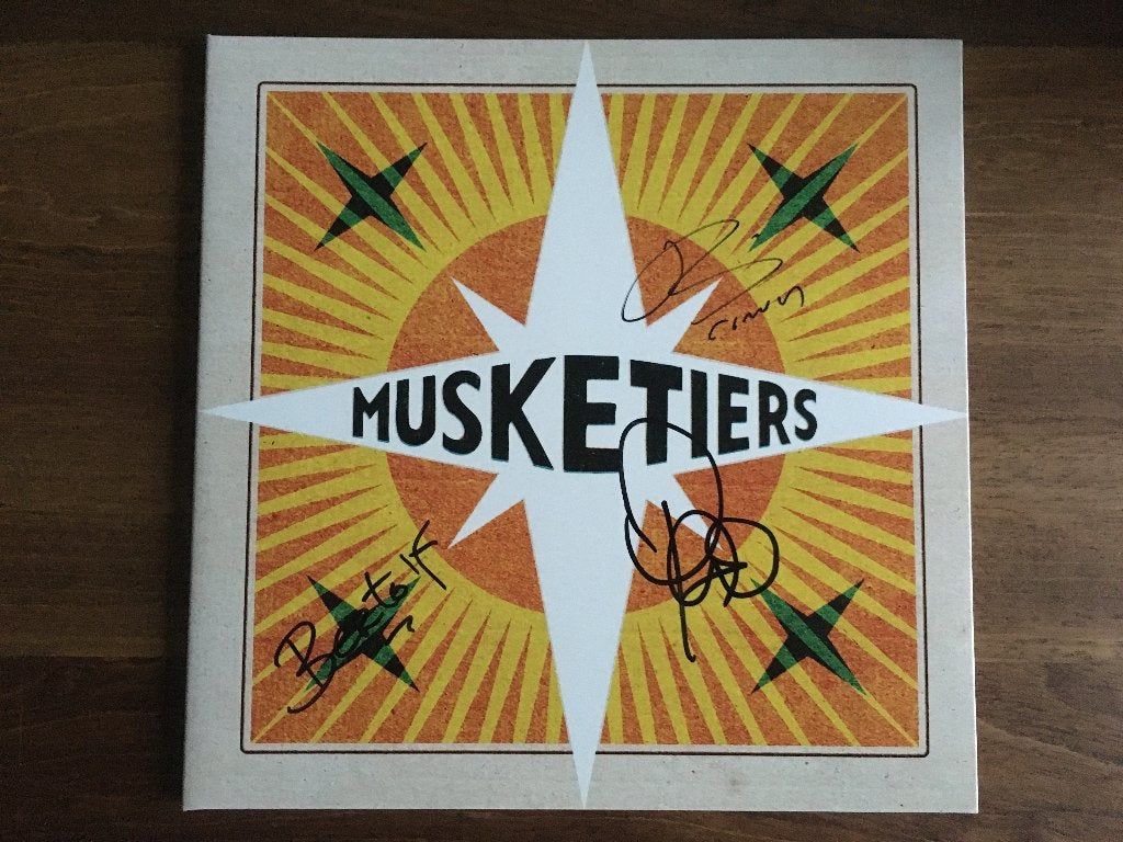 Vinyl LP Musketiers GESIGNEERD ( Blof / Paul de Munnik ), LP, Gesigneerd, Ophalen of Verzenden, Pop