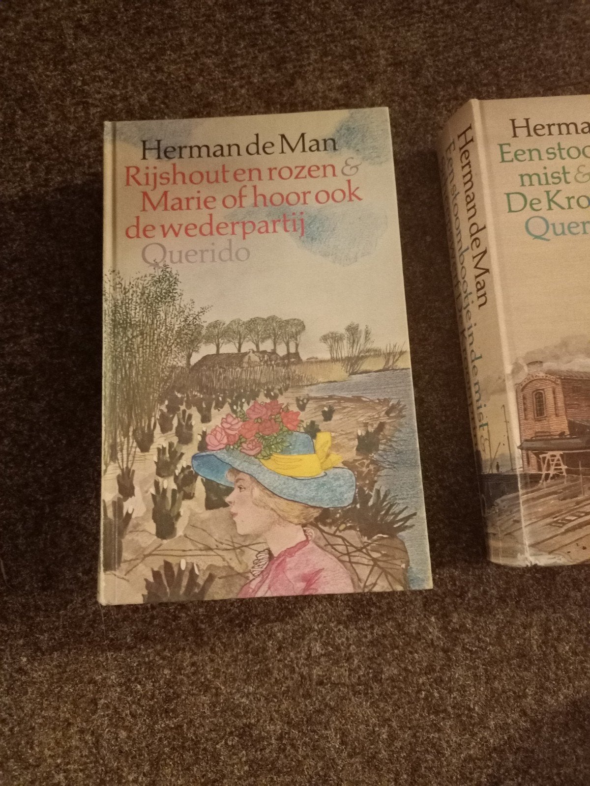 twee boeken van Herman de Man, Ophalen, Zo goed als nieuw