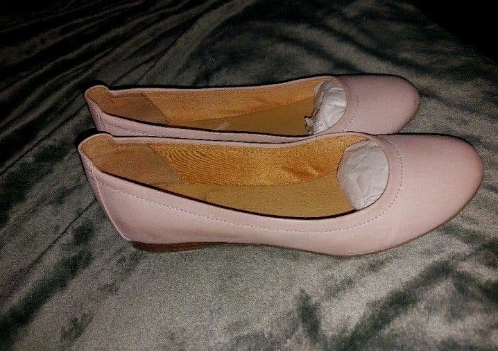 Oudroze pumps maat 41 - Zo goed als nieuw, Ophalen of Verzenden, Zo goed als nieuw, Roze, Ballerina's