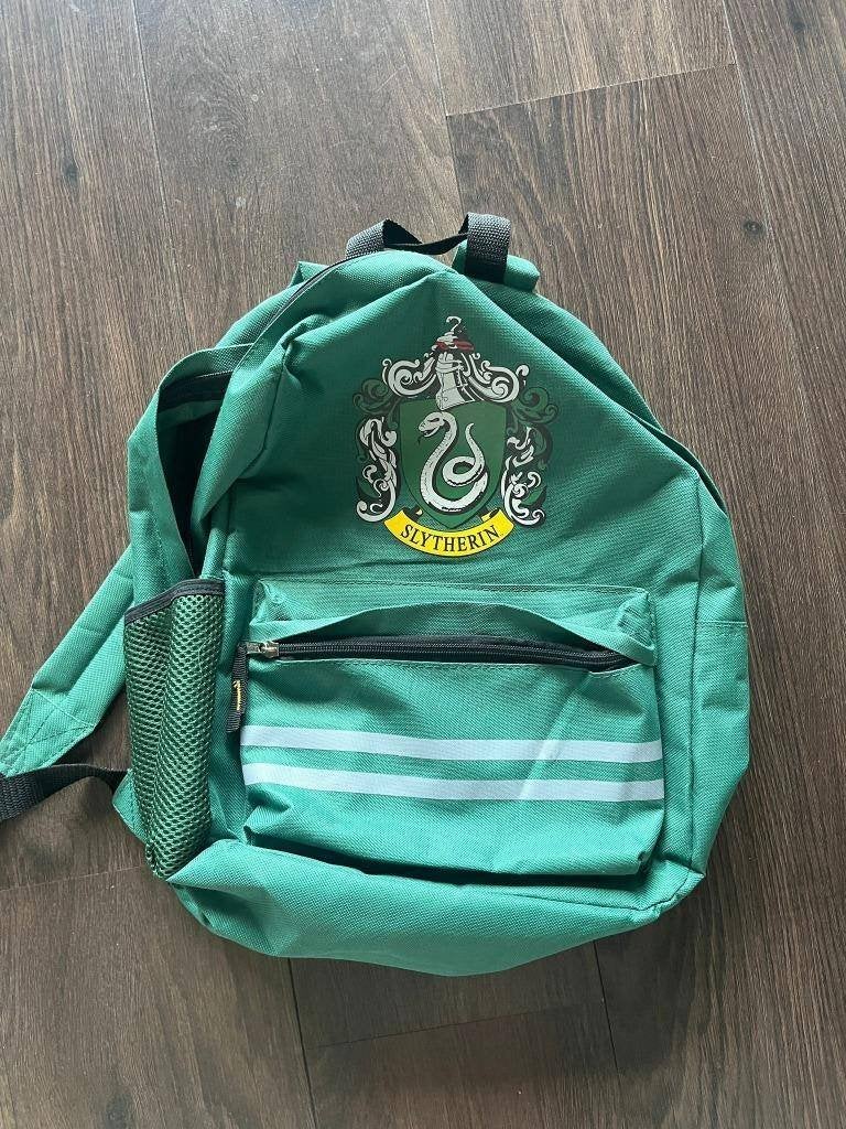 Harry Potter Zwadderig Slytherin Rugzak (zo goed als nieuw), Verzamelen, Ophalen of Verzenden, Zo goed als nieuw