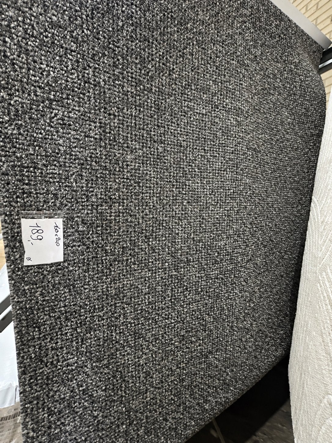 Nieuw Vloerkleed 160x230 Wol Look - Grijs Design, 150 tot 200 cm, Ophalen of Verzenden, Grijs, Rechthoekig