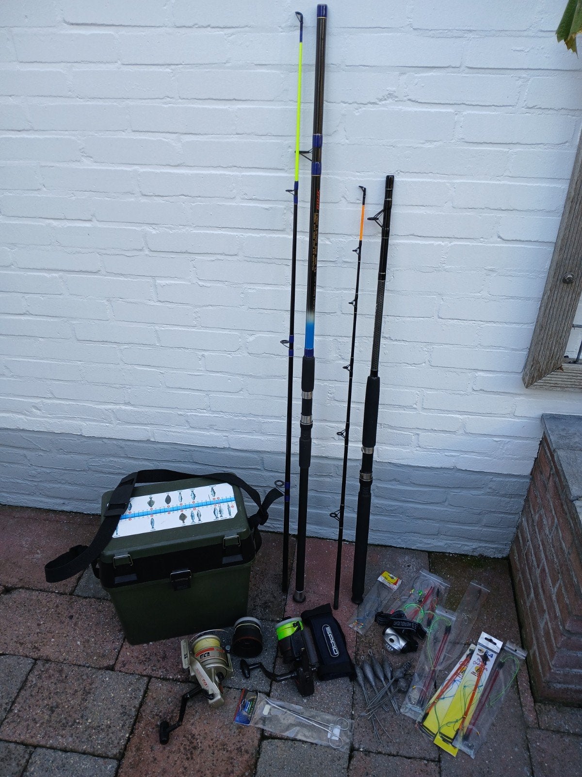 Boot Vis set compleet, Ophalen, Gebruikt, Complete set