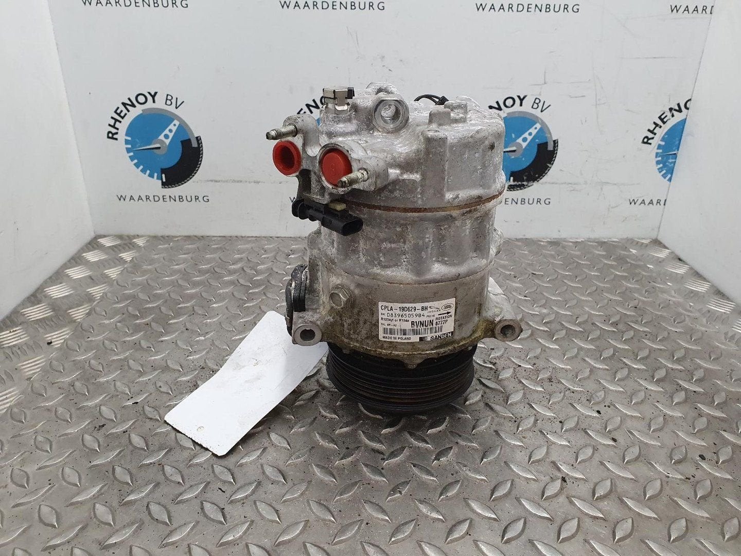LANDROVER RANGE ROVER EVOQUE AIRCO COMPRESSOR / AIRCOPOMP 20, Auto-onderdelen, Ophalen of Verzenden, Gebruikt, ARN erkend