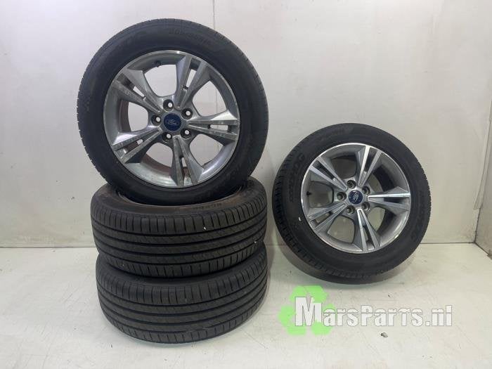 Velgen set + banden van een Ford Focus, Gebruikt, -, -, Ophalen of Verzenden