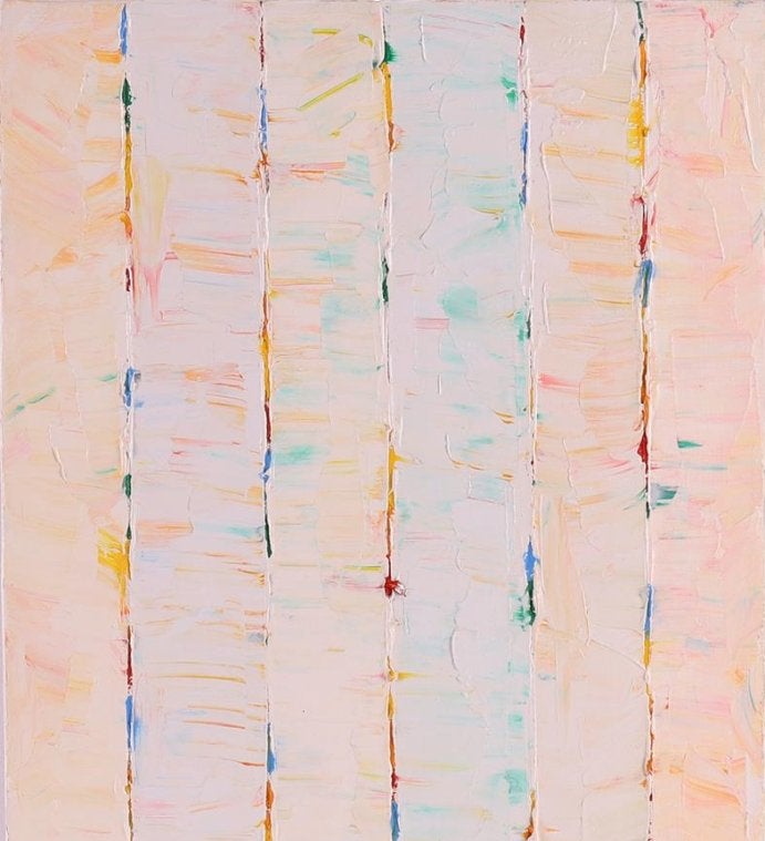 Graziano Marini(1957) Olie op Paneel "Abstract werk" Ges Ged, Abstract, Gesigneerd, Ophalen of Verzenden, Olieverf