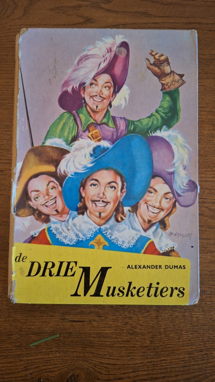De Drie Musketiers - Alexander Dumas (Vintage Boek), Boeken, Ophalen of Verzenden, Gelezen, Alexander Dumas, Nederland