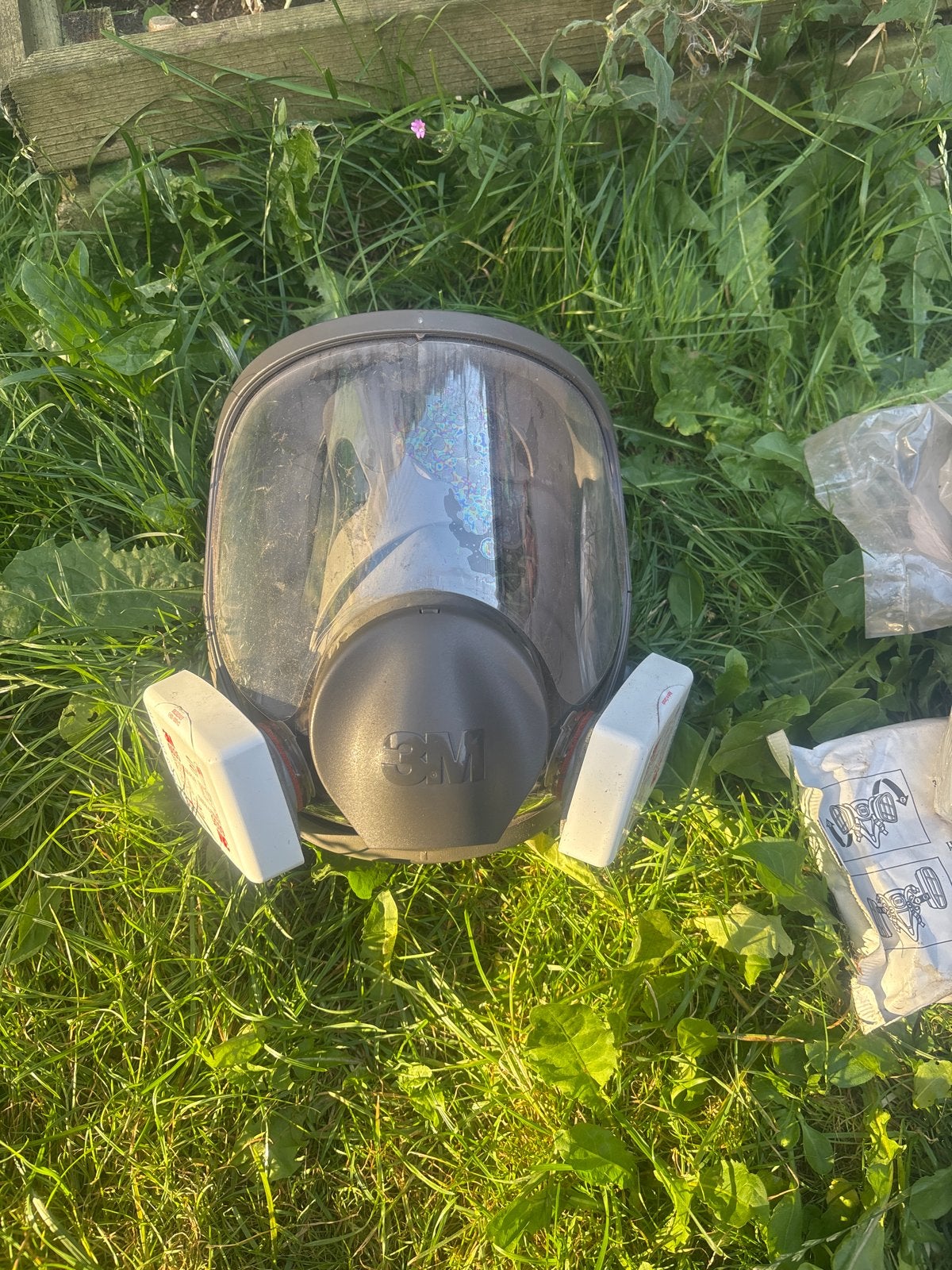 3M Volgelaatsmasker met filters en accessoires, Ophalen of Verzenden, Gebruikt, Volgelaatsmaskers