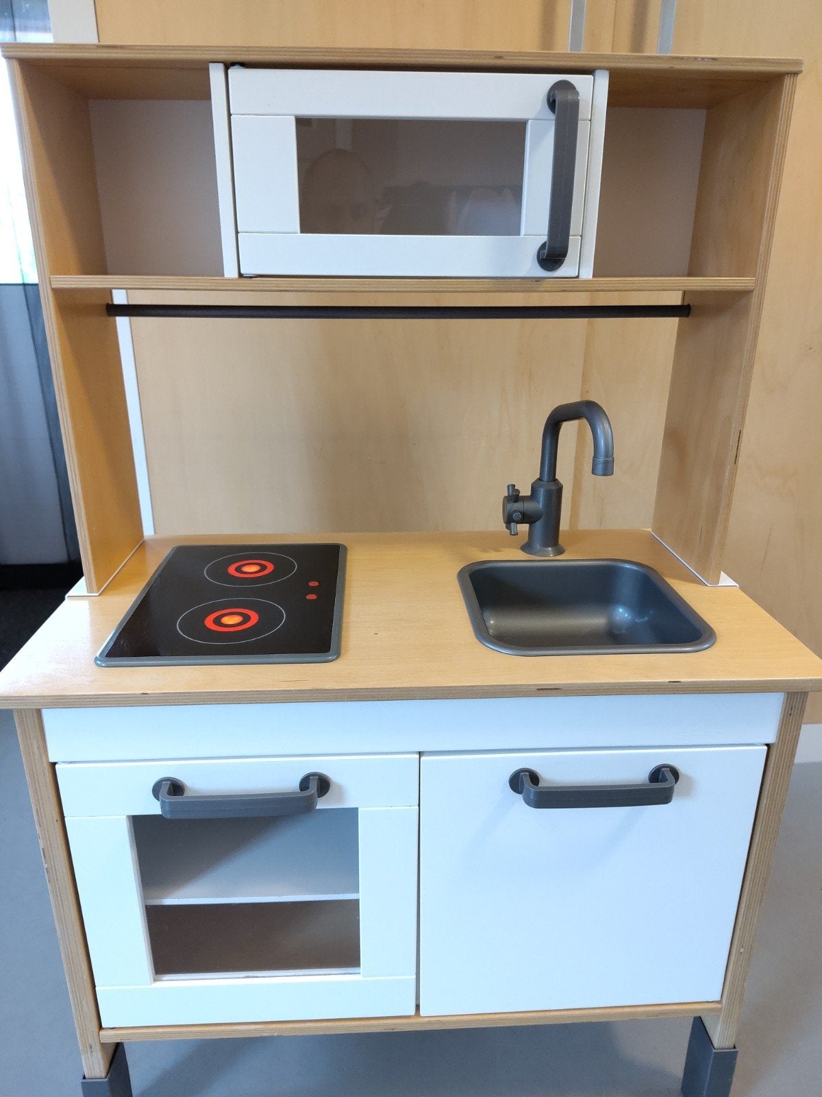 IKEA Speelkeuken met veel accessoires, Kinderen en Baby's, Speelgoed | Speelkeukens, Ophalen, Gebruikt, Hout, Speelkeuken