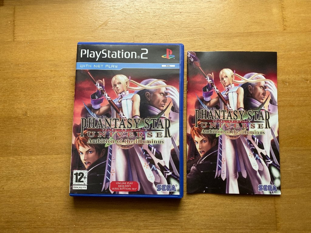 phantasy star universe ambition ps2, 1 speler, Racen en Vliegen, Ophalen of Verzenden, Zo goed als nieuw