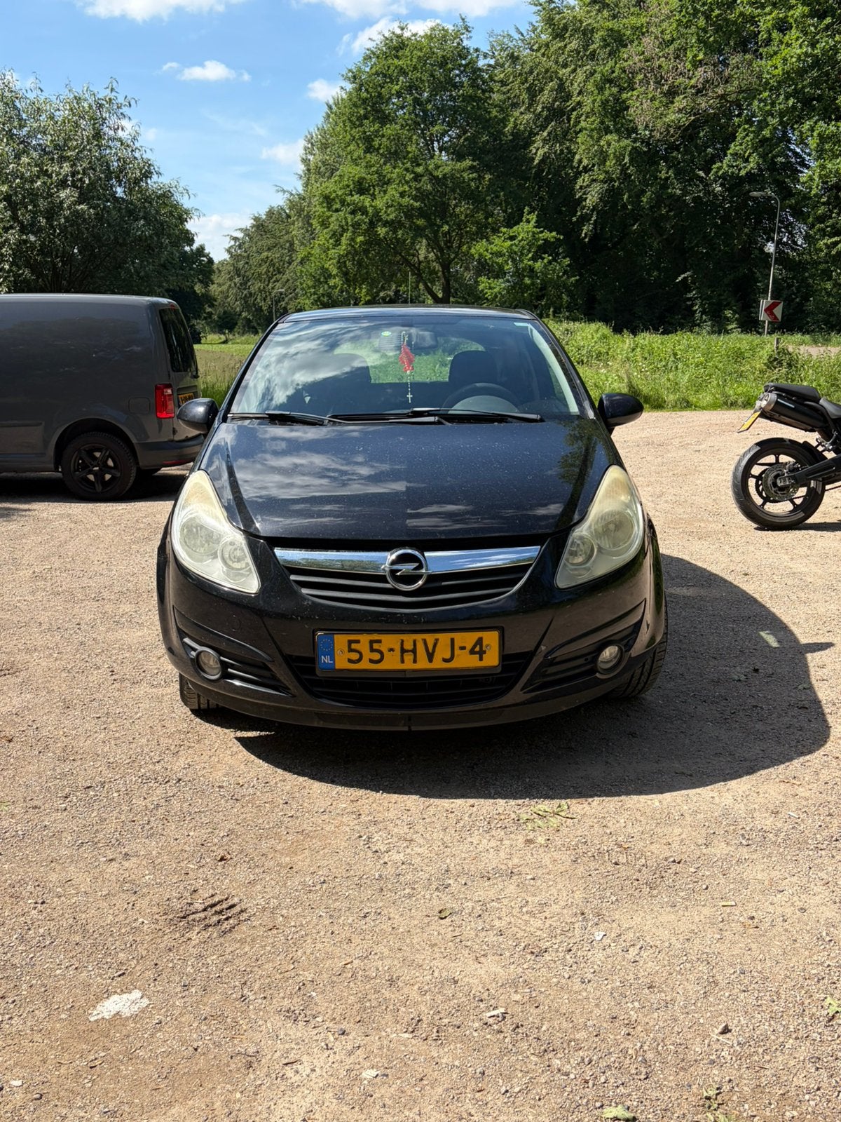 Opel Corsa 1.4, Auto's, Voorwielaandrijving, Stof, 4 cilinders, Zwart
