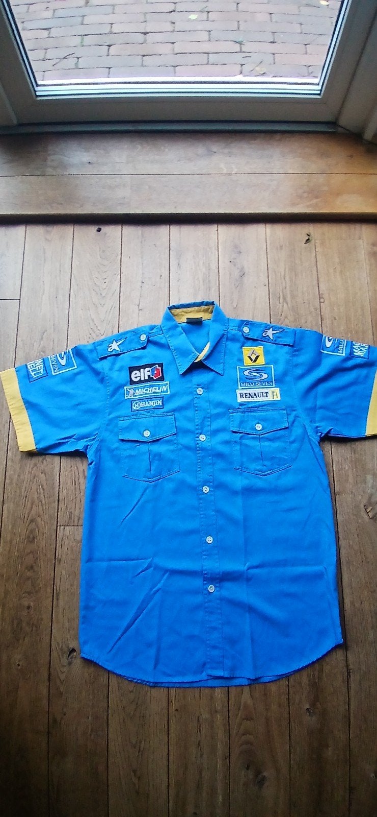 Zeldzaam Renault F1 Racing Shirt – Vintage Mild Seven / Elf, Ophalen of Verzenden, Formule 1