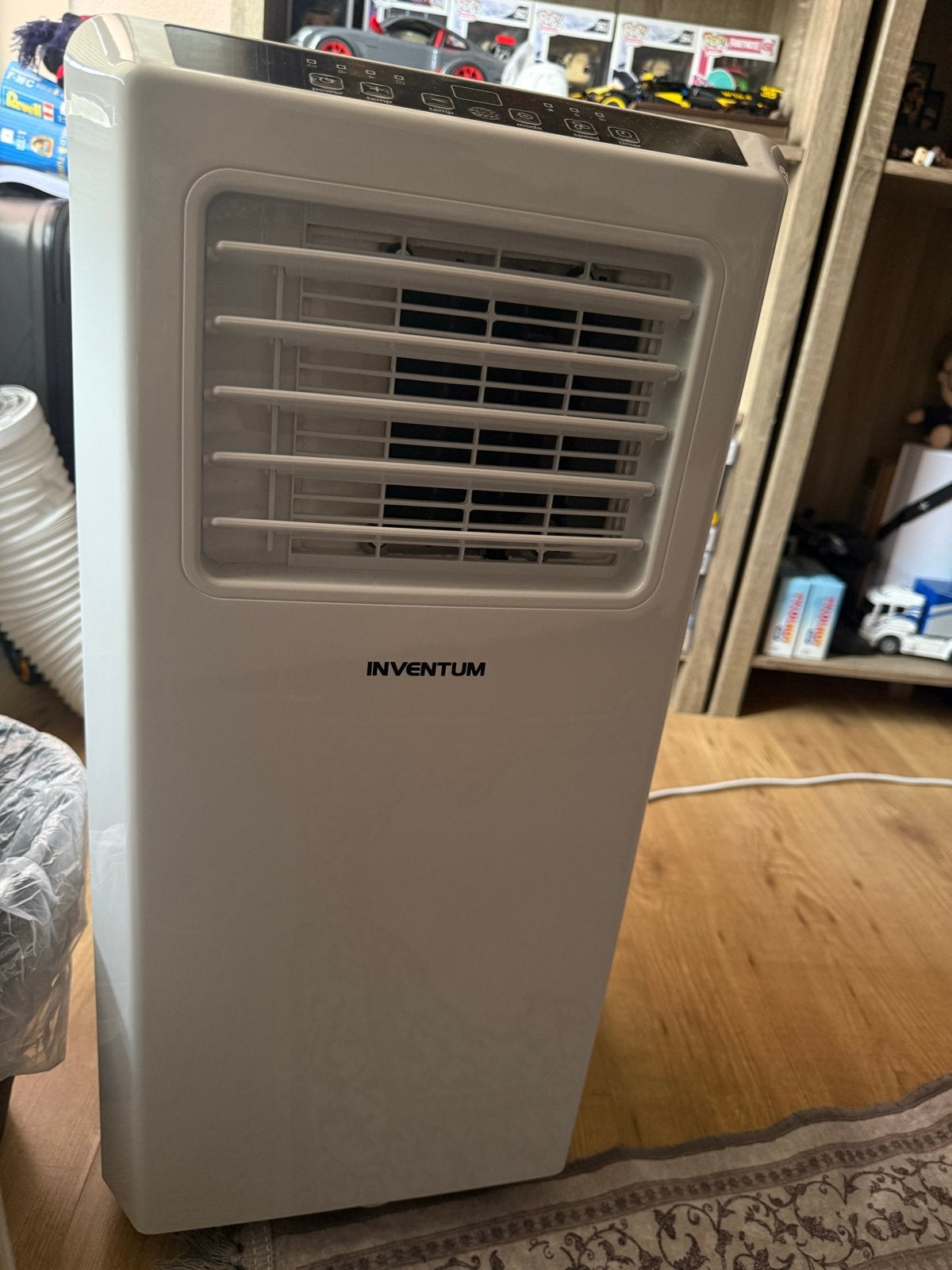 Inventum AC901 Mobiele Airco 3-in-1 met Afstandsbediening, Minder dan 60 m³, 3 snelheden of meer, Ophalen of Verzenden, Zo goed als nieuw