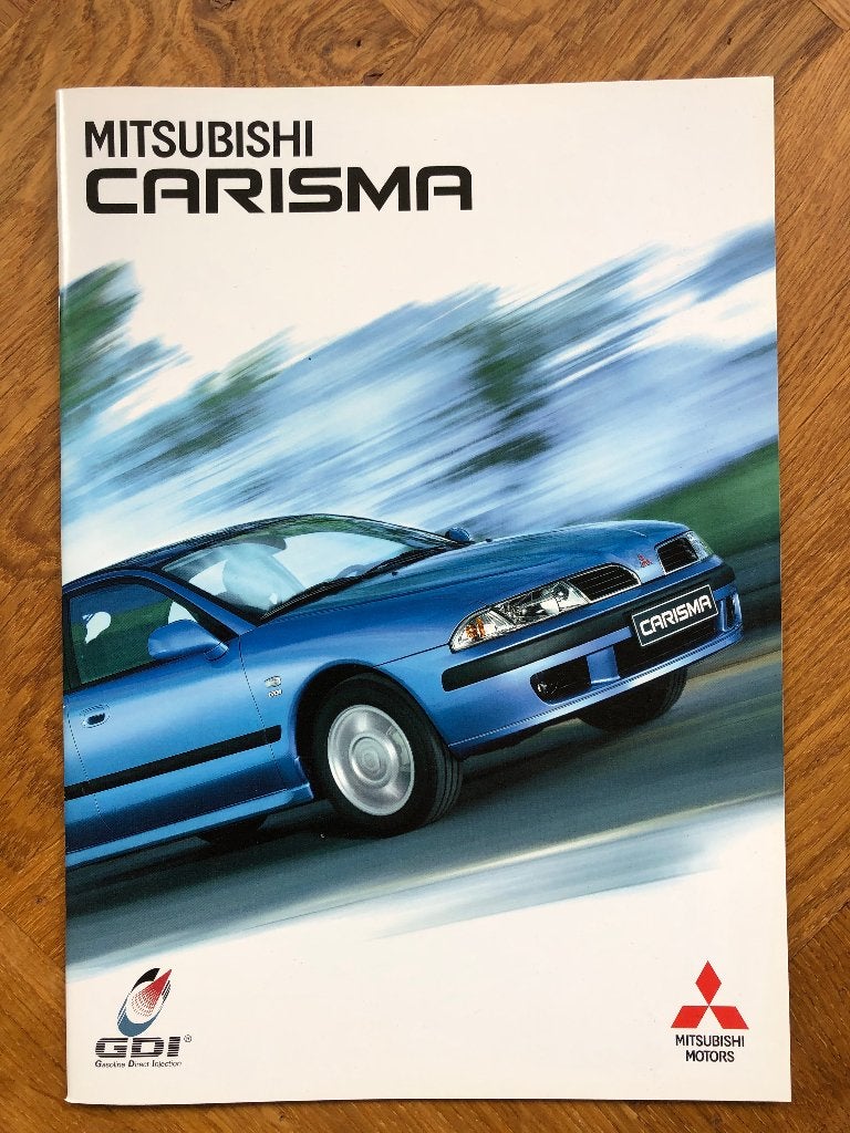 Mitsubishi Carisma folder 2000, Verzenden, Mitsubishi, Mitsubishi, Zo goed als nieuw