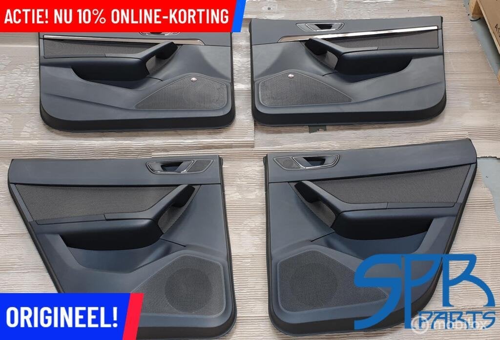SEAT ATECA LEDER LEER Deurpaneel SET DEURPANELEN BEATS, Nieuw, Ophalen of Verzenden, Seat, Seat
