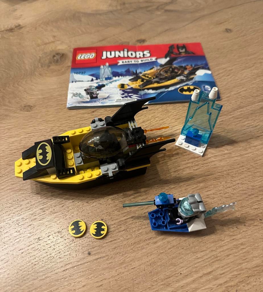 Lego Juniors Batman vs. Mr. Freeze 10737, Ophalen of Verzenden, Zo goed als nieuw