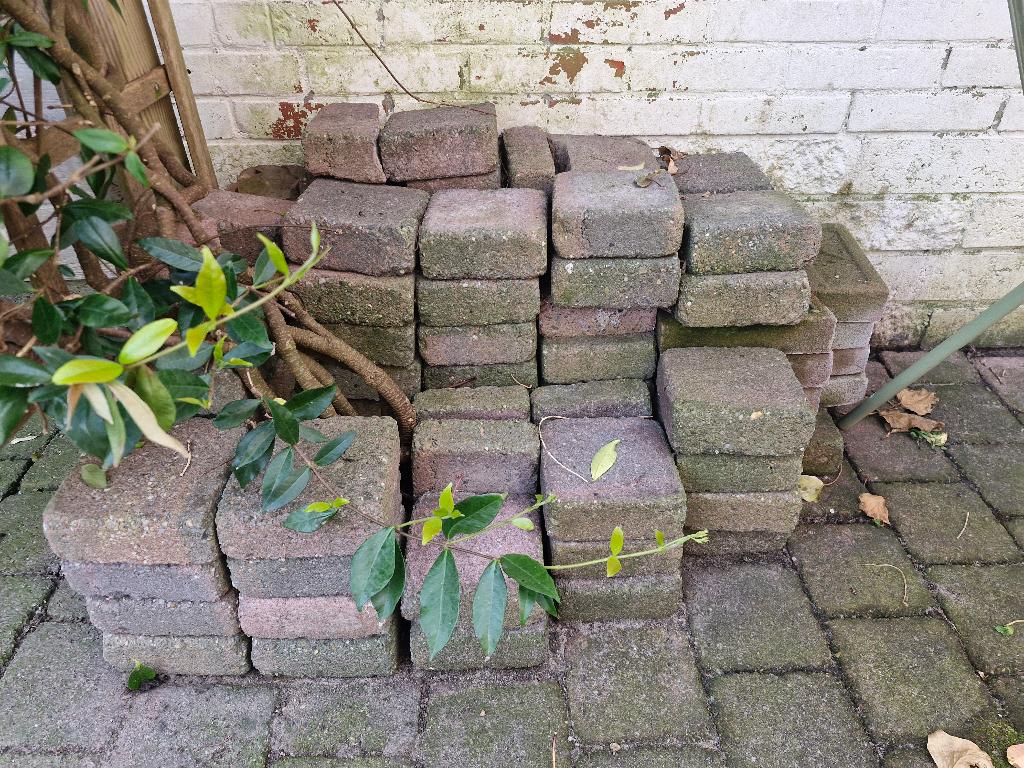 Stenen tuin (terras), Ophalen, Gebruikt