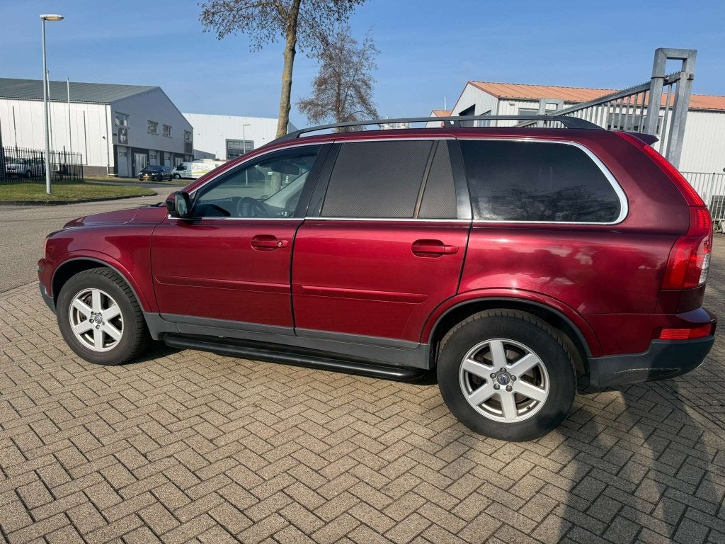 Volvo XC90 Sidebars met rvs trede Zwart