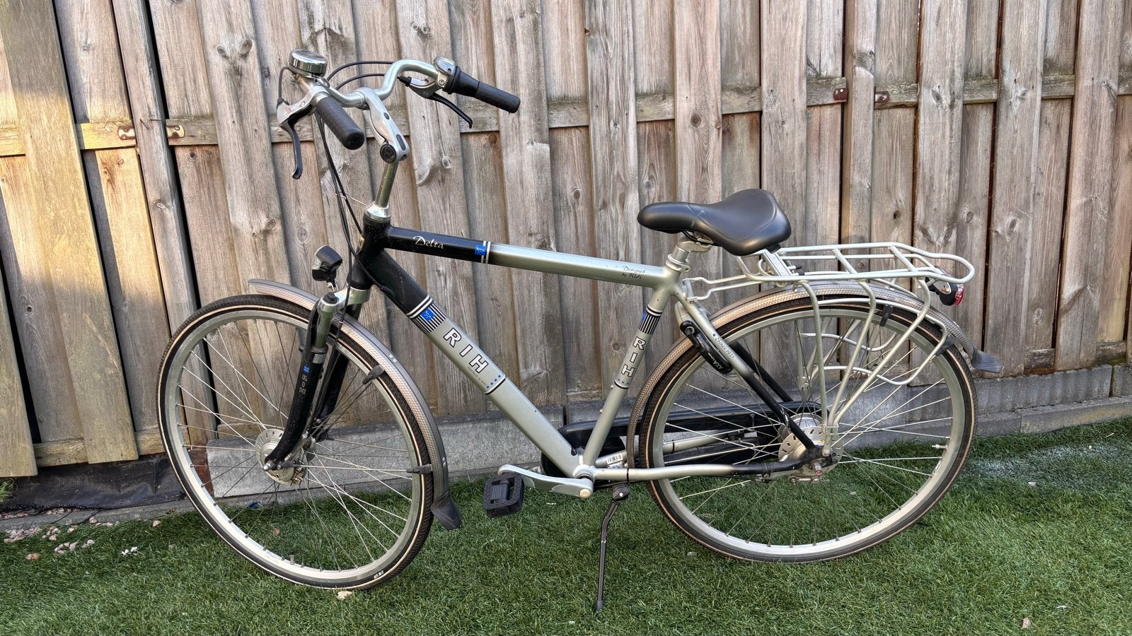Herenfiets, framemaat 52, 8 versnellingen, Fietsen en Brommers, Fietsen | Jongens, Gebruikt, Versnellingen, Trommelrem, Ophalen