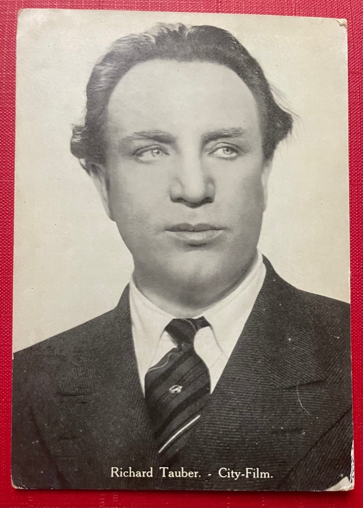 ansichtkaart / kaart van Richard Tauber., Verzenden, 1920 tot 1940, Sterren en Beroemdheden