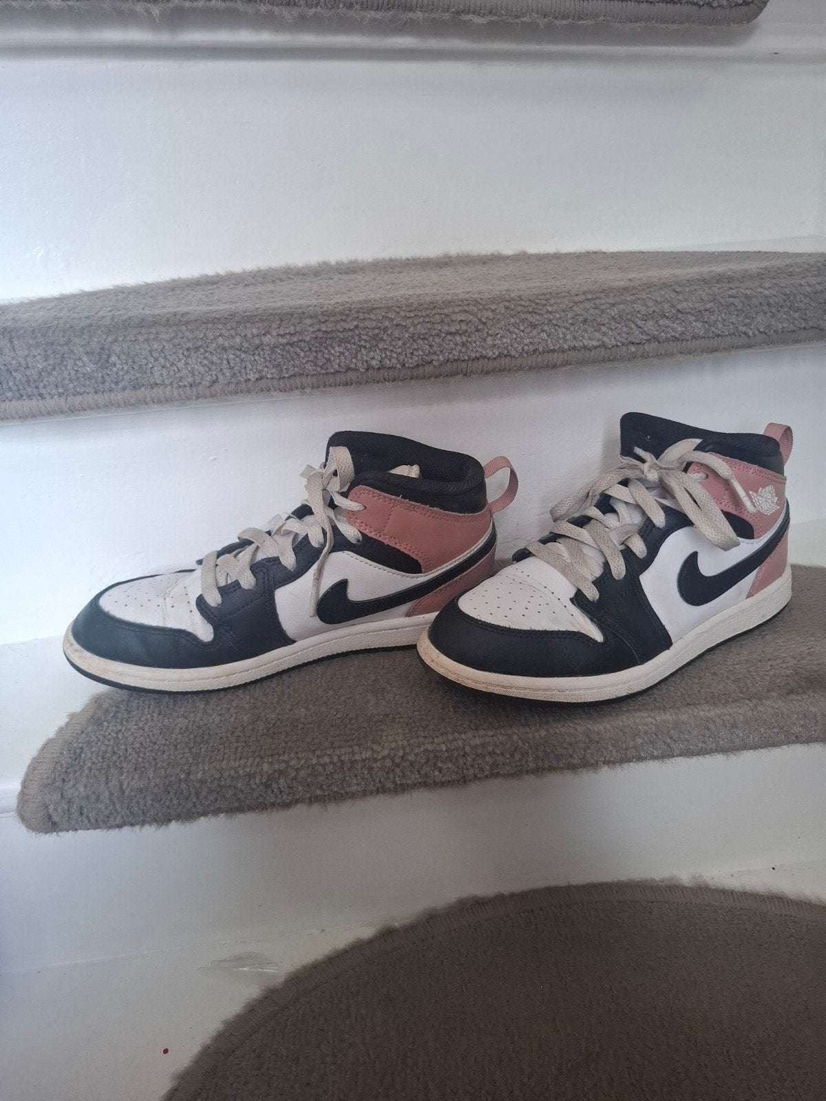 Nike Air Jordan 1 Mid sneakers maat 34, Jongen of Meisje, Schoenen, Ophalen of Verzenden, Nike Air Jordan