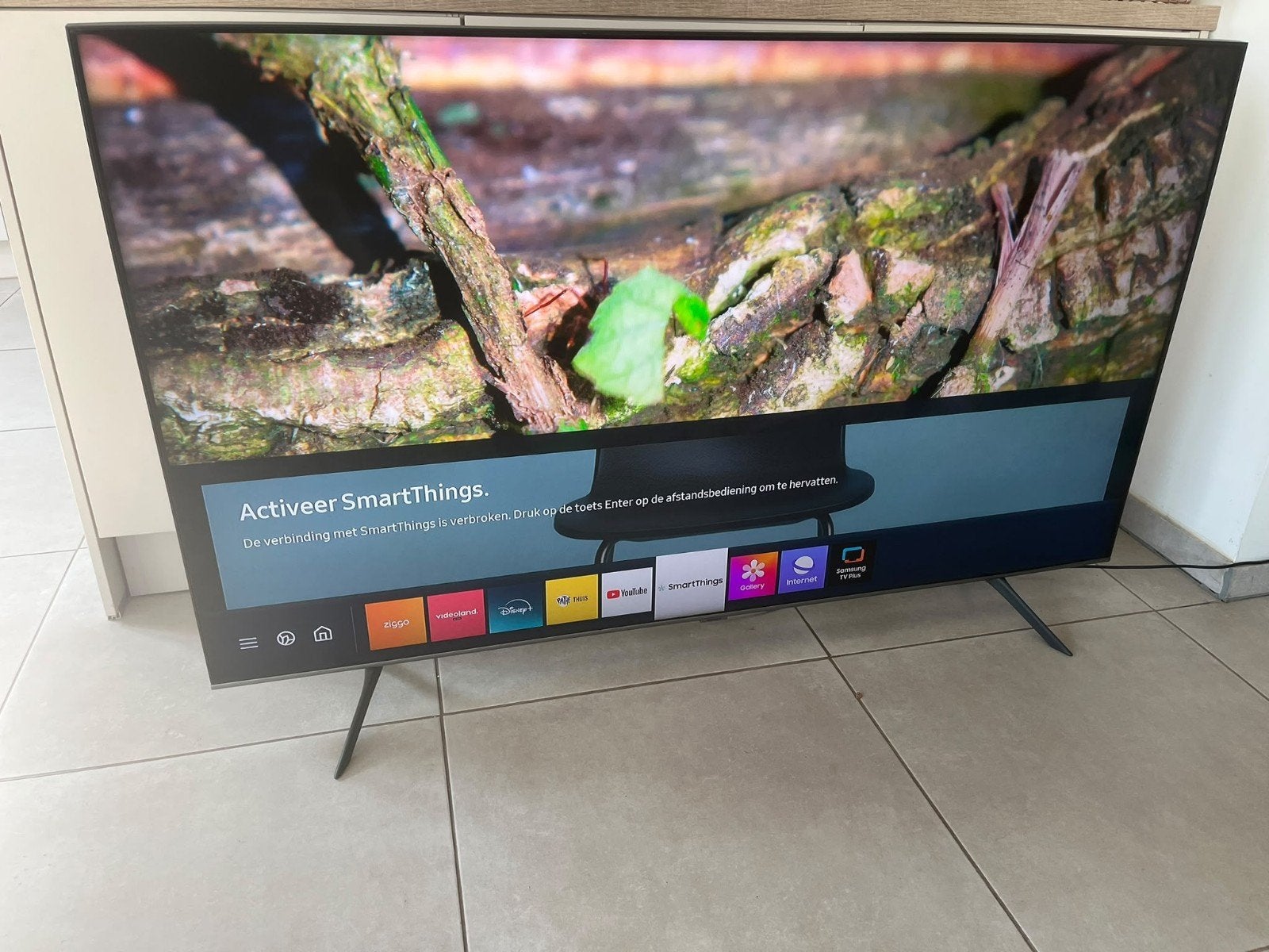 Samsung 65 Inch QLED 100hz Smart Tv, QLED, 50 Hz, Ophalen of Verzenden, Zo goed als nieuw